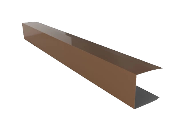 Remate Lateral Panel Teja Rojo